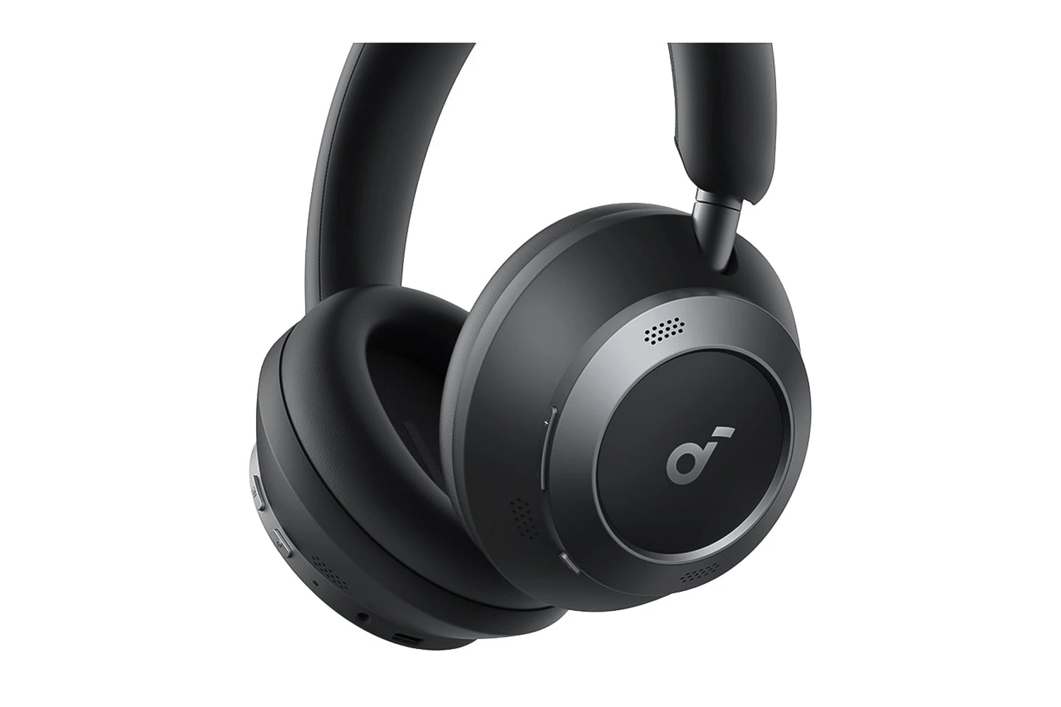 Soundcore Space One Pro Over-Ear Wireless Noise Cancelling Headphones | Jet Black 7 Soundcore Space One Pro Over-Ear Wireless Noise Cancelling Headphones | Jet Black - Image 5