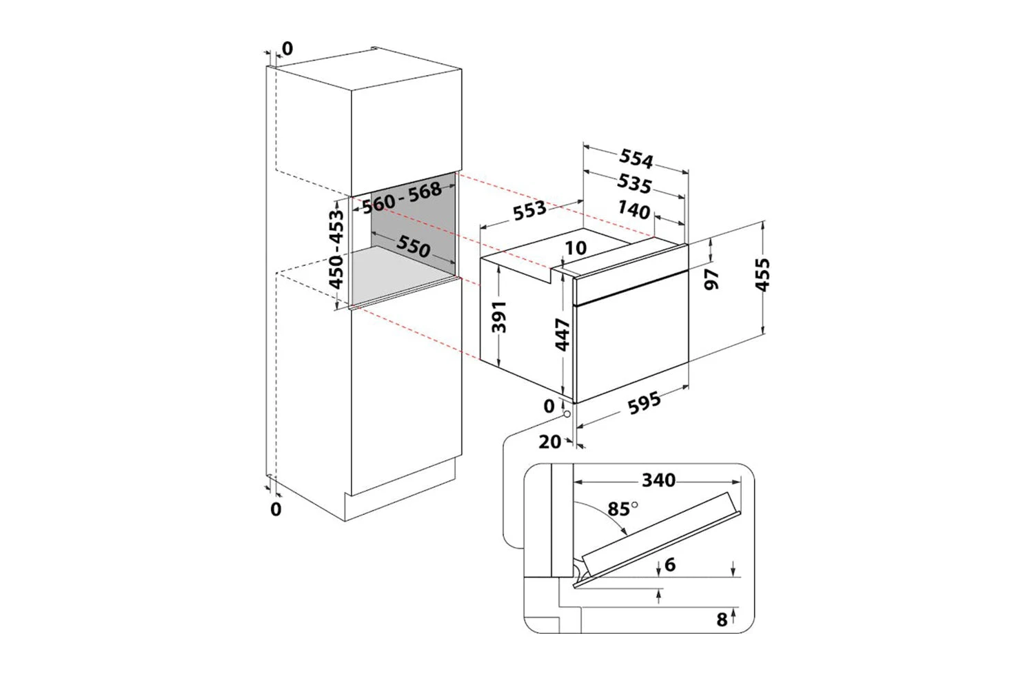 Whirlpool 40L 900W Built-in Microwave Oven | AMW9615/IXUK | Stainless Steel 15 Whirlpool 40L 900W Built-in Microwave Oven | AMW9615/IXUK | Stainless Steel - Image 13