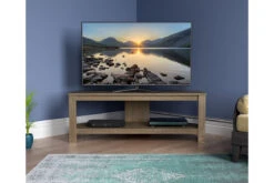 AVF Calibre 1.15m TV Stand | Rustic Sawn Oak -Home Appliances AVFCALIBRETVSTAND1150MM3
