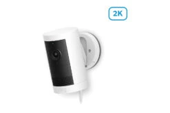 Ring 2K Outdoor Camera Plus Plug-in | White