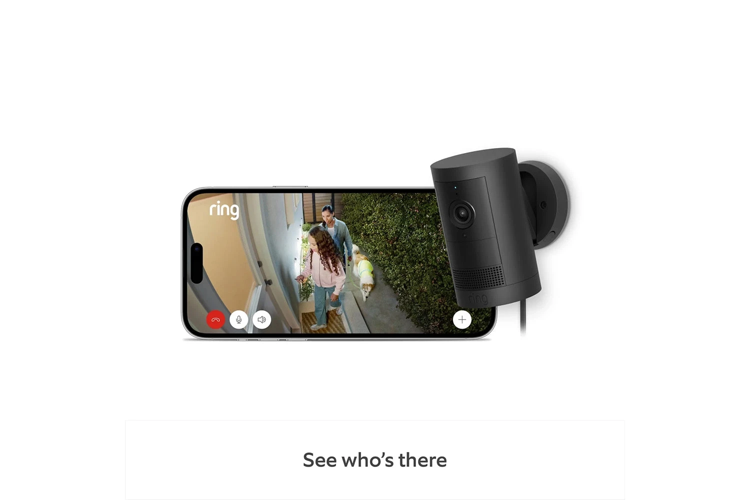 Ring 2K Outdoor Camera Plus Plug-in | Black 6 Ring 2K Outdoor Camera Plus Plug-in | Black - Image 4