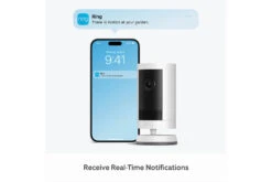 Ring 2K Outdoor Security Cam Plus Battery | White -Home Appliances B0D23Y1N3Y 5