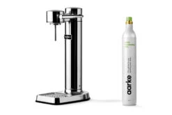 Aarke Carbonator 3 Sparkling Water Maker & CO2 Cylinder | Steel -Home Appliances B1017 CO201 3