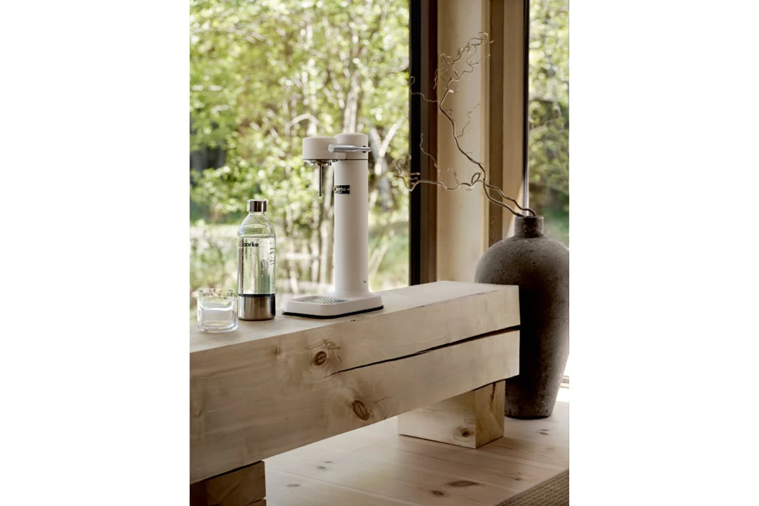 Aarke Carbonator 3 Sparkling Water Maker & CO2 Cylinder | Matte White 6 Aarke Carbonator 3 Sparkling Water Maker & CO2 Cylinder | Matte White - Image 4