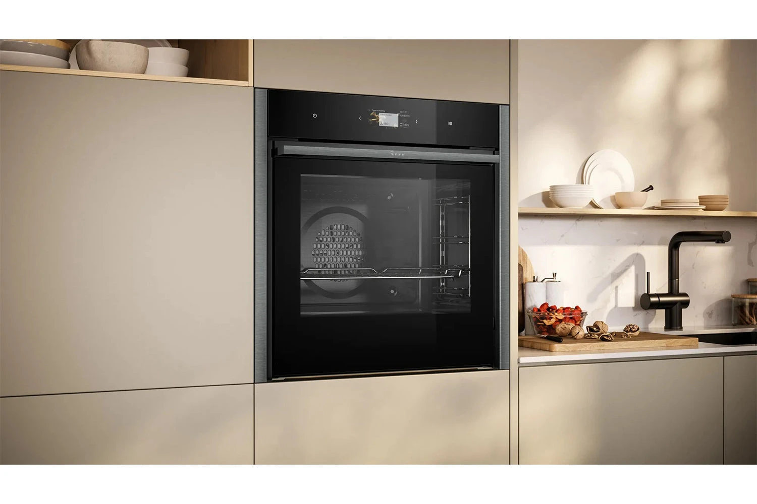 Neff N 90 Built-in Single Oven | B64CS71G0B | Graphite Grey 4 Neff N 90 Built-in Single Oven | B64CS71G0B | Graphite Grey - Image 2