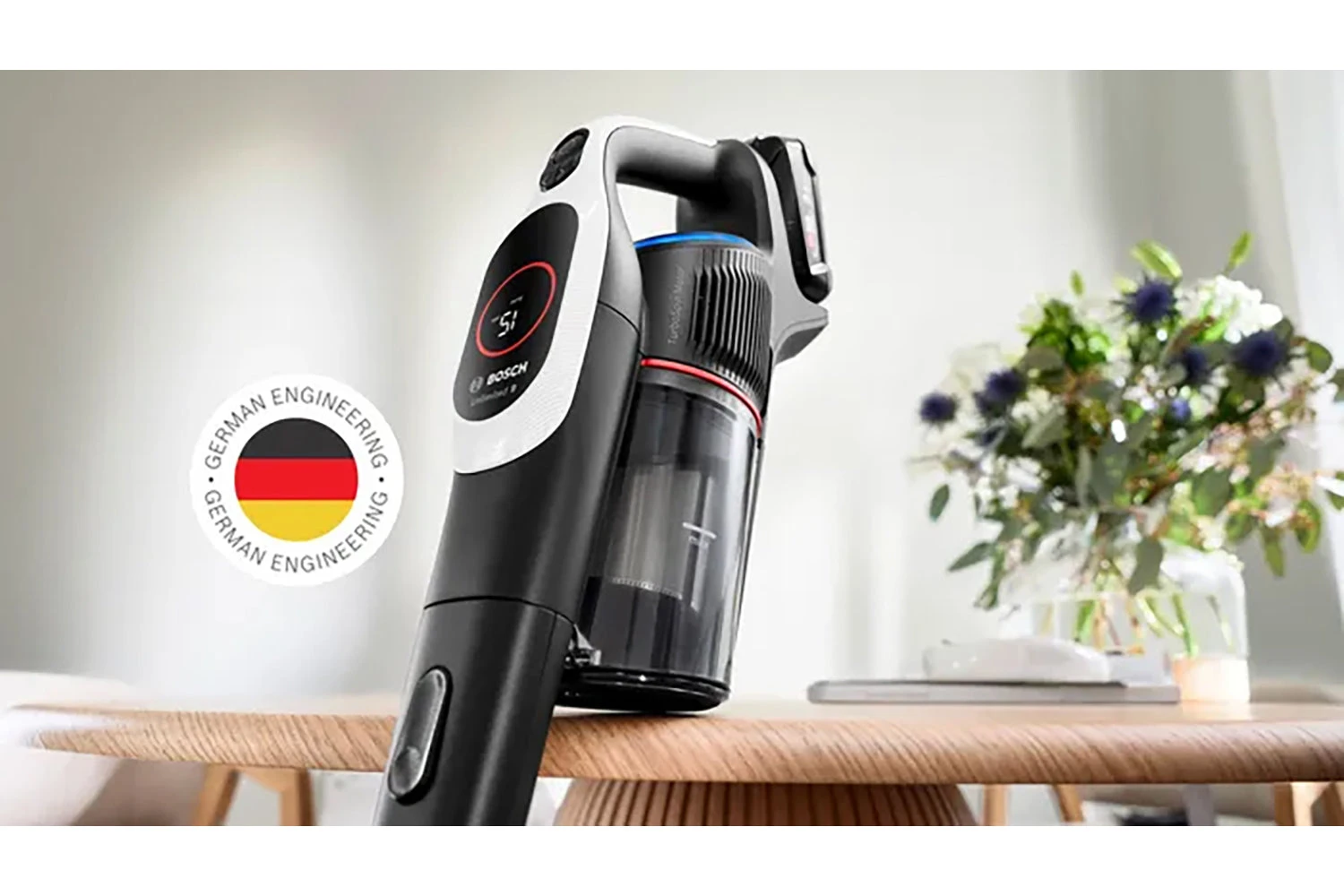 Bosch Unlimited 9 Cordless Vacuum Cleaner | BB931WGB | White 11 Bosch Unlimited 9 Cordless Vacuum Cleaner | BB931WGB | White - Image 9