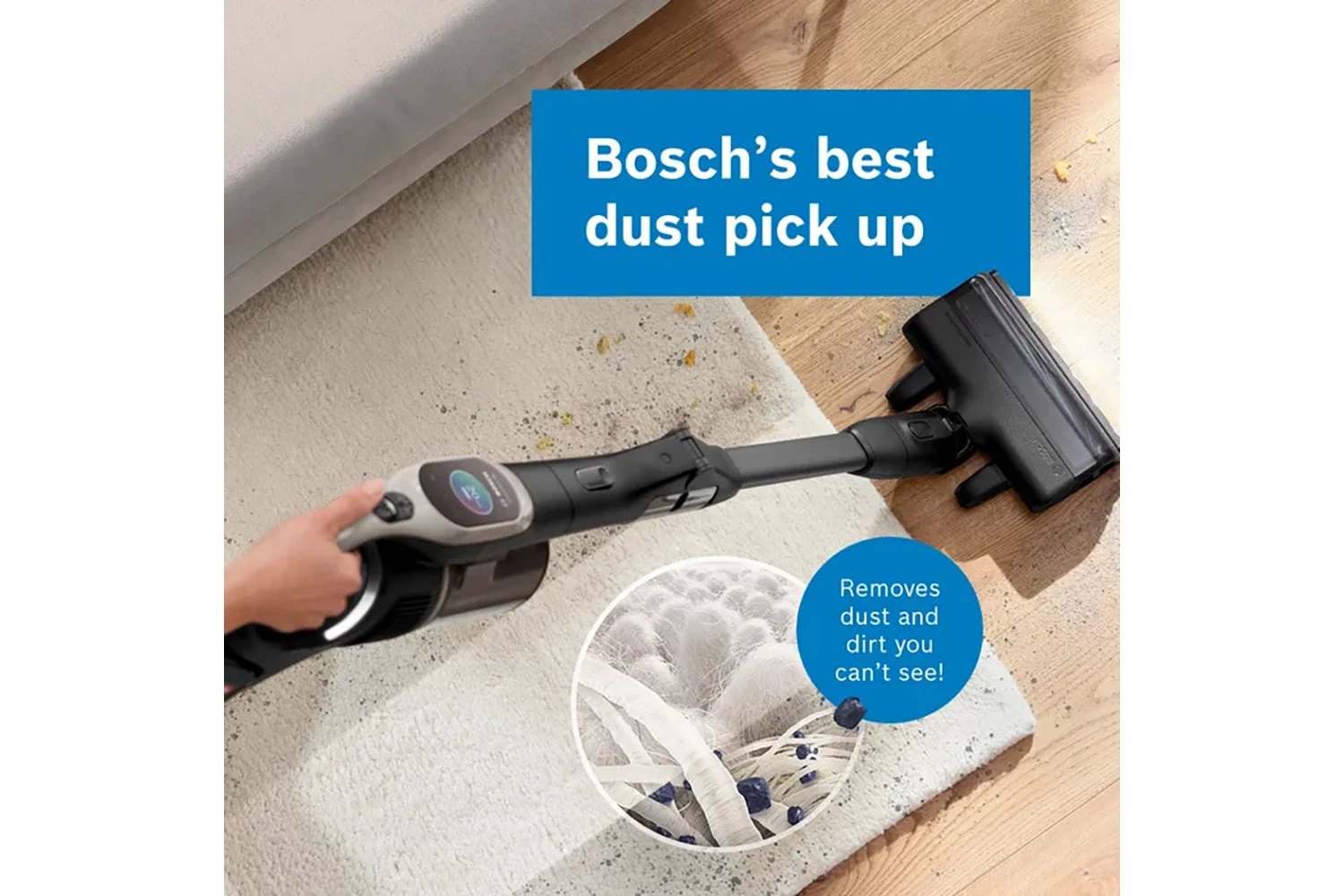 Bosch Unlimited 10 Cordless Vacuum Cleaner | BBS1041GGB 7 Bosch Unlimited 10 Cordless Vacuum Cleaner | BBS1041GGB - Image 5