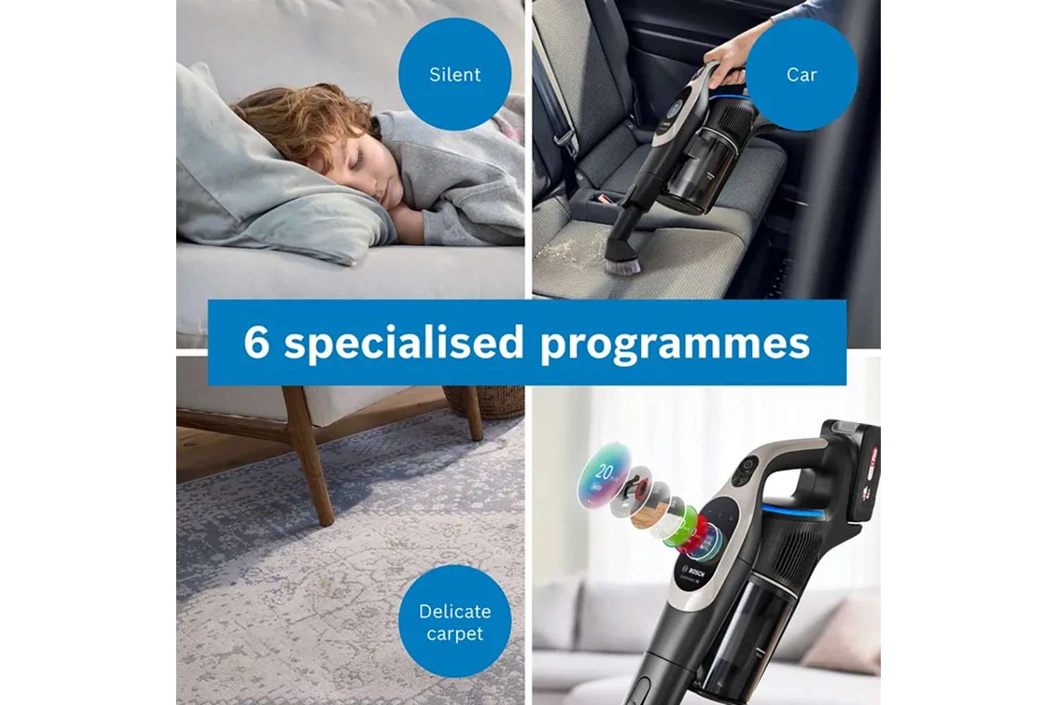 Bosch Unlimited 10 Cordless Vacuum Cleaner | BBS1041GGB 9 Bosch Unlimited 10 Cordless Vacuum Cleaner | BBS1041GGB - Image 7