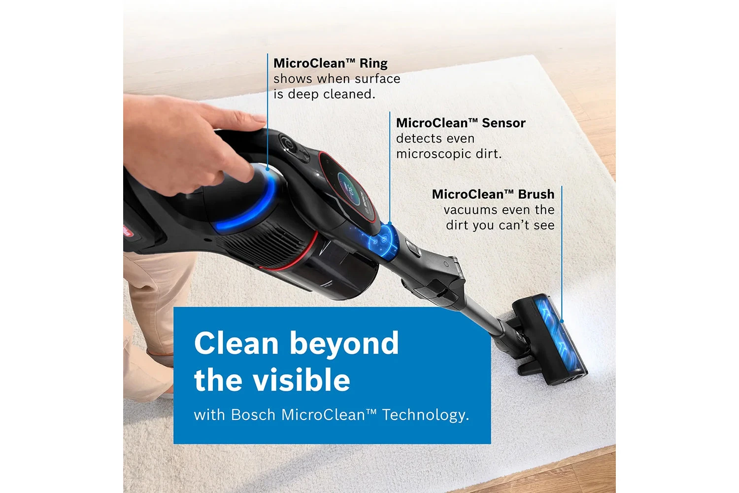 Bosch Unlimited 10 ProPower Cordless Vacuum Cleaner | BCS1051GB 8 Bosch Unlimited 10 ProPower Cordless Vacuum Cleaner | BCS1051GB - Image 6