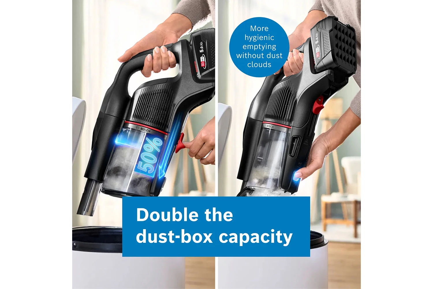 Bosch Unlimited 10 ProPower Cordless Vacuum Cleaner | BCS1051GB 11 Bosch Unlimited 10 ProPower Cordless Vacuum Cleaner | BCS1051GB - Image 9