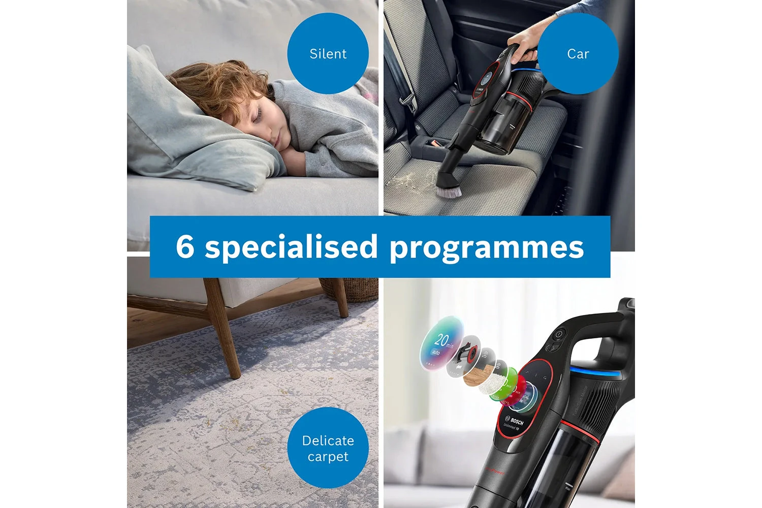 Bosch Unlimited 10 ProPower Cordless Vacuum Cleaner | BCS1051GB 12 Bosch Unlimited 10 ProPower Cordless Vacuum Cleaner | BCS1051GB - Image 10