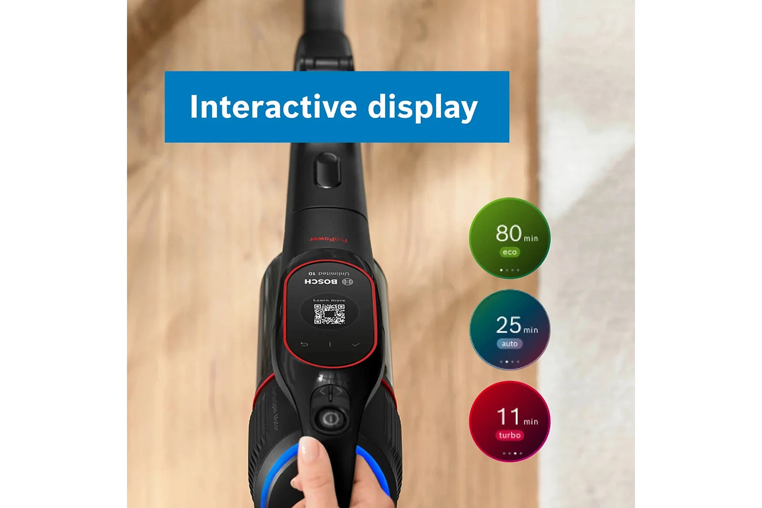 Bosch Unlimited 10 ProPower Cordless Vacuum Cleaner | BCS1051GB 4 Bosch Unlimited 10 ProPower Cordless Vacuum Cleaner | BCS1051GB - Image 2