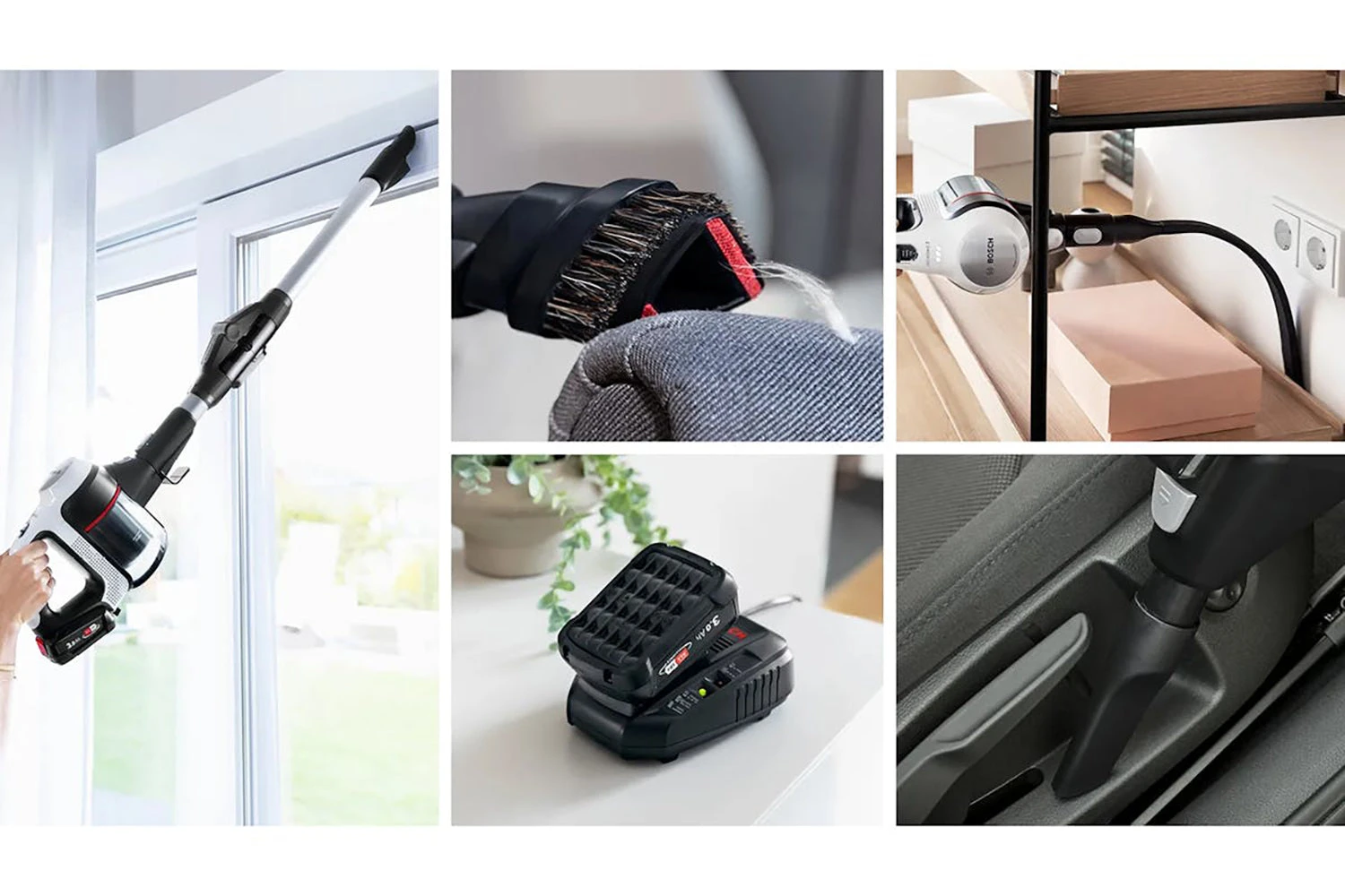 Bosch Rechargeable Unlimited 7 Vacuum Cleaner | BCS712GB | White 11 Bosch Rechargeable Unlimited 7 Vacuum Cleaner | BCS712GB | White - Image 9