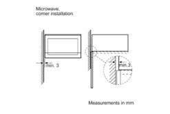 Bosch Series 4 20L 800W Built-in Microwave | BFL523MB0B | Black 14 Bosch Series 4 20L 800W Built-in Microwave | BFL523MB0B | Black -Home Appliances BFL523MB0B 5