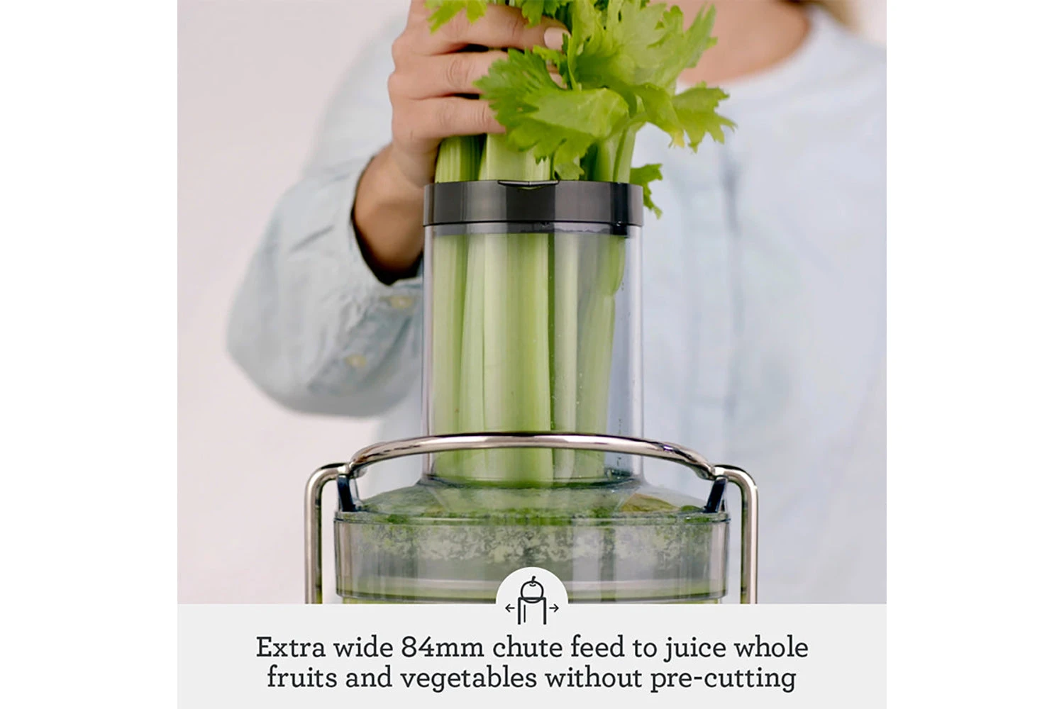 Sage Nutri Juicer Cold | Silver | BJE430SIL 4 Sage Nutri Juicer Cold | Silver | BJE430SIL - Image 2