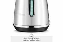 Sage The Soft Top Luxe Kettle | BKE735BSSUK | Brushed Stainless Steel 8 Sage The Soft Top Luxe Kettle | BKE735BSSUK | Brushed Stainless Steel -Home Appliances BKE735BSSUK 2