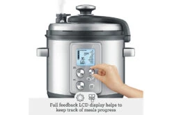 Sage The Fast Slow Pro Pressure Cooker | BPR700BSS | Brushed Stainless Steel -Home Appliances BPR700BSSUK 3