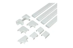 Sanus On-Wall Cable Concealer Cord Cover Kit For Mounted TVs | 4 Cables