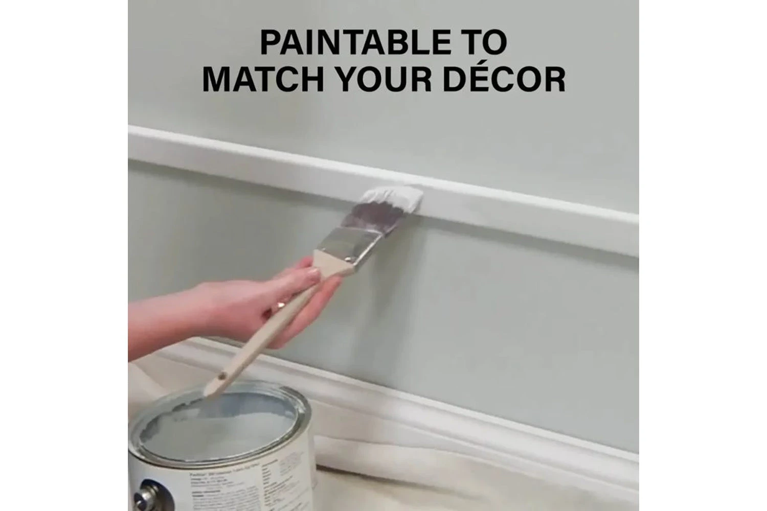 Sanus On-Wall Cable Concealer Cord Cover Kit For Mounted TVs | 4 Cables 7 Sanus On-Wall Cable Concealer Cord Cover Kit For Mounted TVs | 4 Cables - Image 5