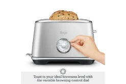 Sage The Toast Select Luxe Toaster | BTA735BSSUK | Brushed Stainless Steel -Home Appliances BTA735BSSUK 3