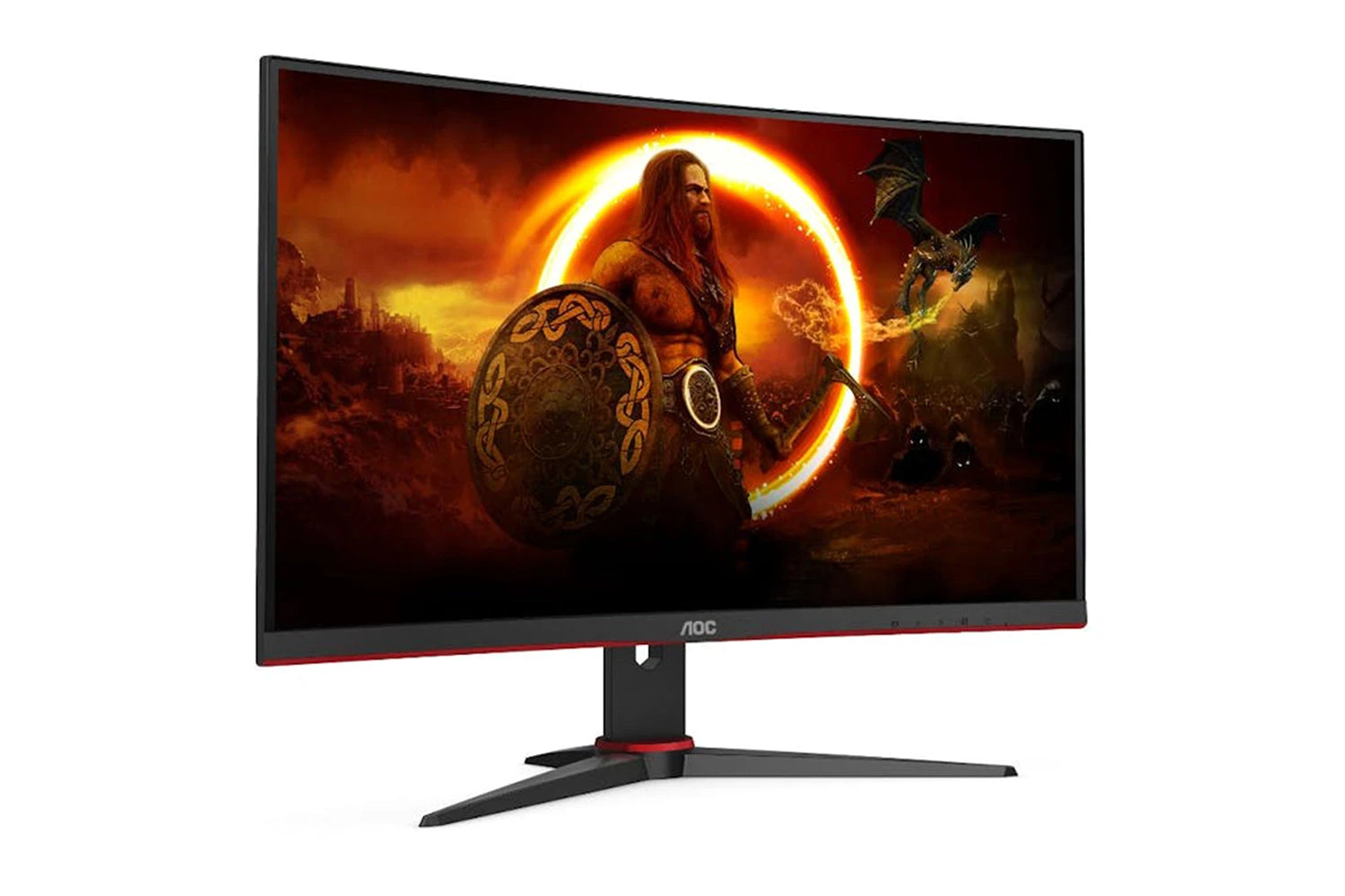 AOC 27" Curved LCD Gaming Monitor | C27G2ZE/BK 6 AOC 27" Curved LCD Gaming Monitor | C27G2ZE/BK - Image 4