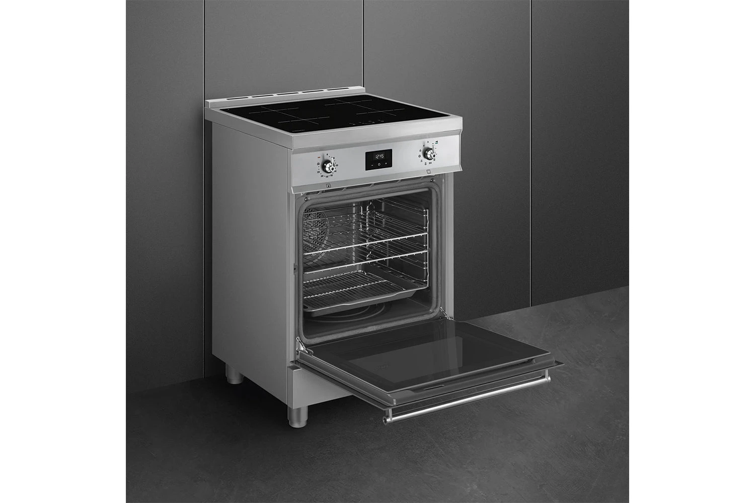 Smeg Concert 60cm Electric Range Cooker | C6IPXT2 | Stainless Steel 4 Smeg Concert 60cm Electric Range Cooker | C6IPXT2 | Stainless Steel - Image 2