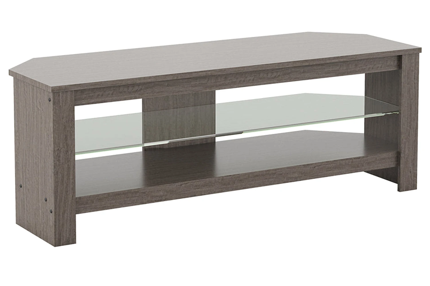 AVF Calibre Plus 1.15m TV Stand With Glass Shelf For TVs Up To 55" | Grey Oak| CA115GREX 3 AVF Calibre Plus 1.15m TV Stand With Glass Shelf For TVs Up To 55" | Grey Oak| CA115GREX
