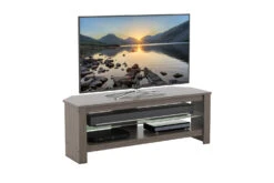 AVF Calibre Plus 1.15m TV Stand With Glass Shelf For TVs Up To 55" | Grey Oak| CA115GREX 9 AVF Calibre Plus 1.15m TV Stand With Glass Shelf For TVs Up To 55" | Grey Oak| CA115GREX -Home Appliances CA115GREX 4