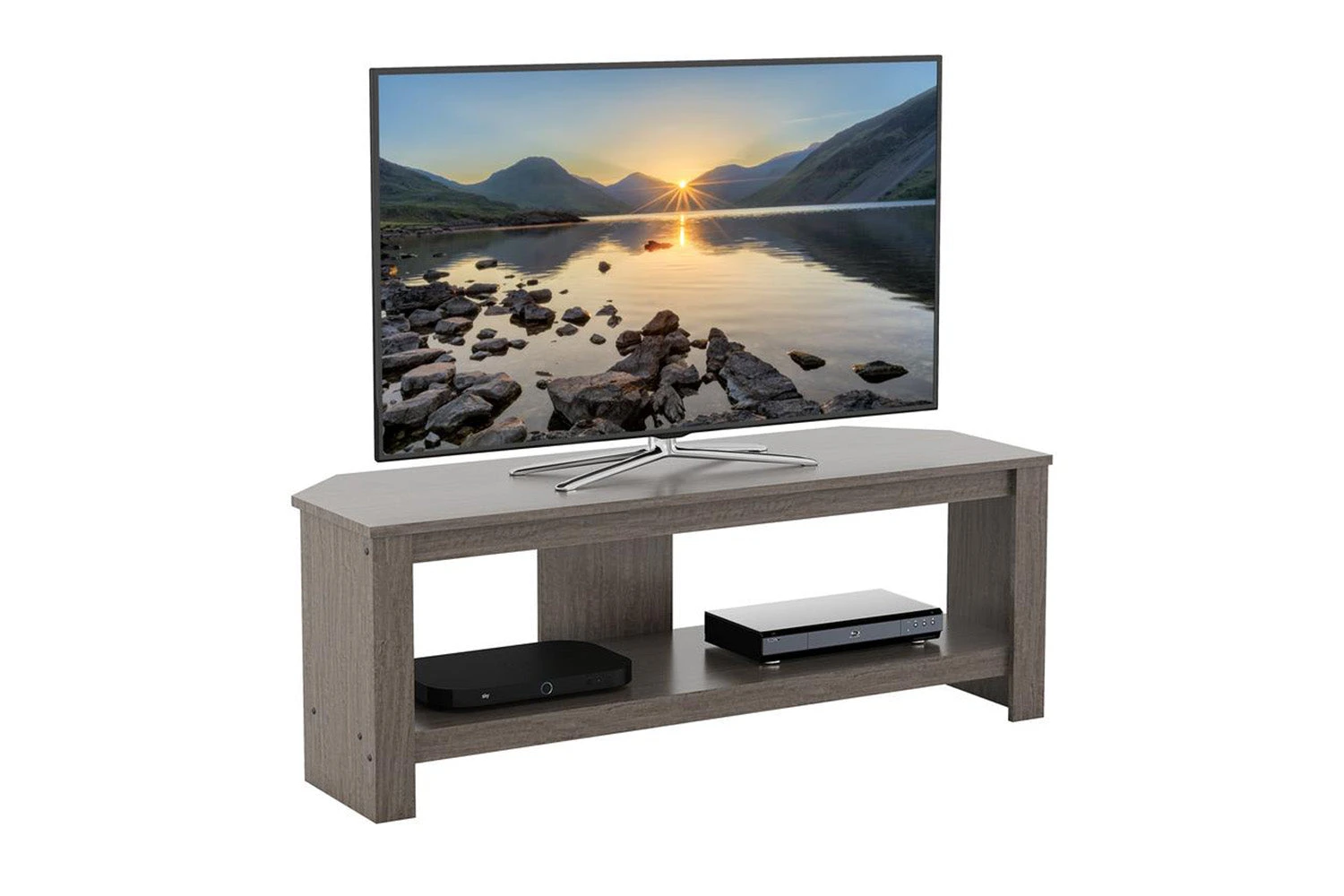 AVF Calibre 1.15m TV Stand For TVs Up To 55"| CA115GRE | Grey Oak 6 AVF Calibre 1.15m TV Stand For TVs Up To 55"| CA115GRE | Grey Oak - Image 4