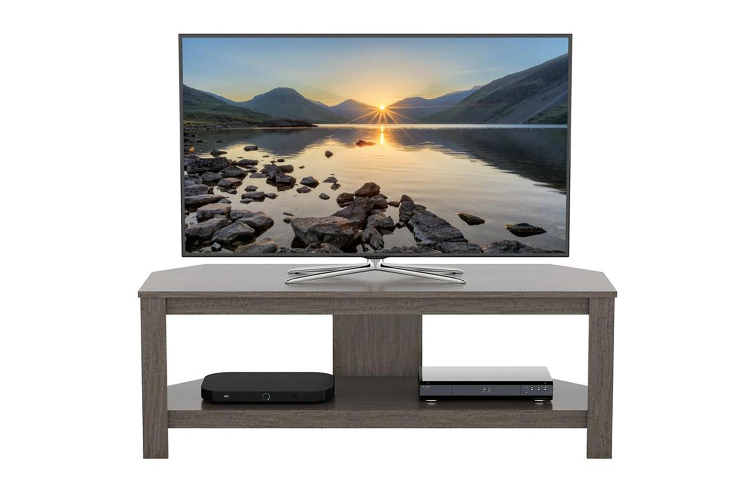 AVF Calibre 1.15m TV Stand For TVs Up To 55"| CA115GRE | Grey Oak 5 AVF Calibre 1.15m TV Stand For TVs Up To 55"| CA115GRE | Grey Oak - Image 3