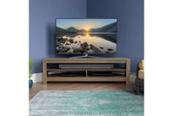 AVF Calibre 1.4m TV Stand For TVs Up To 65" | Rustic Sawn Oak | CA140GO -Home Appliances CA140GO 4