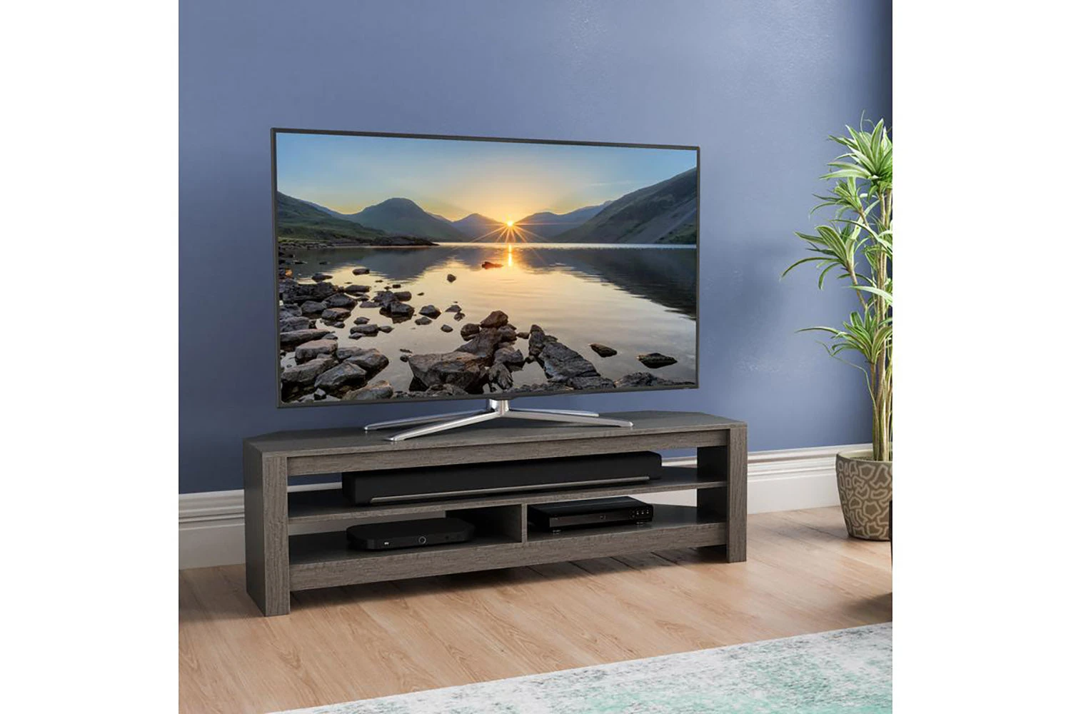 AVF Calibre 1.4m TV Stand For TVs Up To 65"| Grey Oak | CA140GRE 7 AVF Calibre 1.4m TV Stand For TVs Up To 65"| Grey Oak | CA140GRE - Image 5