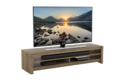 AVF Calibre 1.8m TV Stand For TVs Up To 85" | Rustic Sawn Oak | CA180RGO -Home Appliances CA180RGO 3