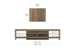 AVF Calibre 1.8m TV Stand For TVs Up To 85" | Grey Oak | CA180RGRE -Home Appliances CA180RGRE 1 81c27143 9c40 42ee bfe5 c50dfef90059