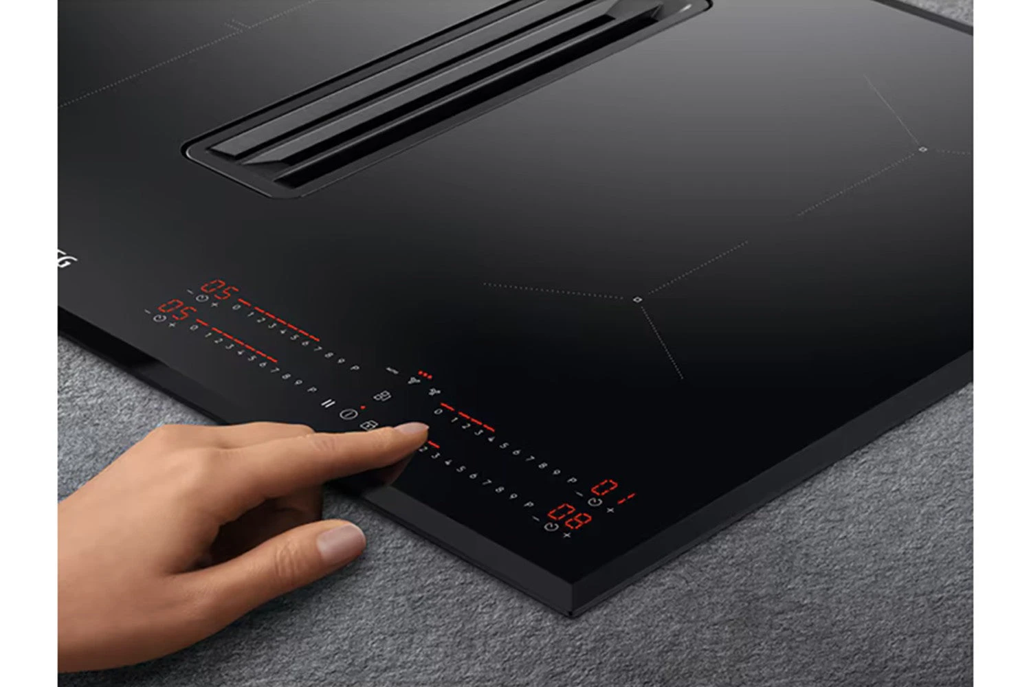 AEG 80cm Induction Extractor Hob Duct Out | CDE84543FB 5 AEG 80cm Induction Extractor Hob Duct Out | CDE84543FB - Image 3