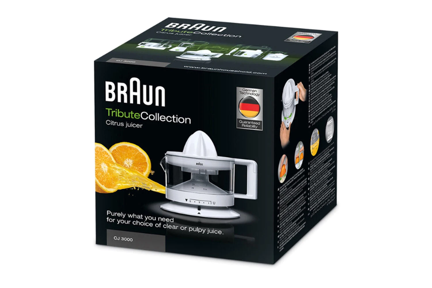 Braun TributeCollection Citrus Juicer | CJ3000WH 5 Braun TributeCollection Citrus Juicer | CJ3000WH - Image 3