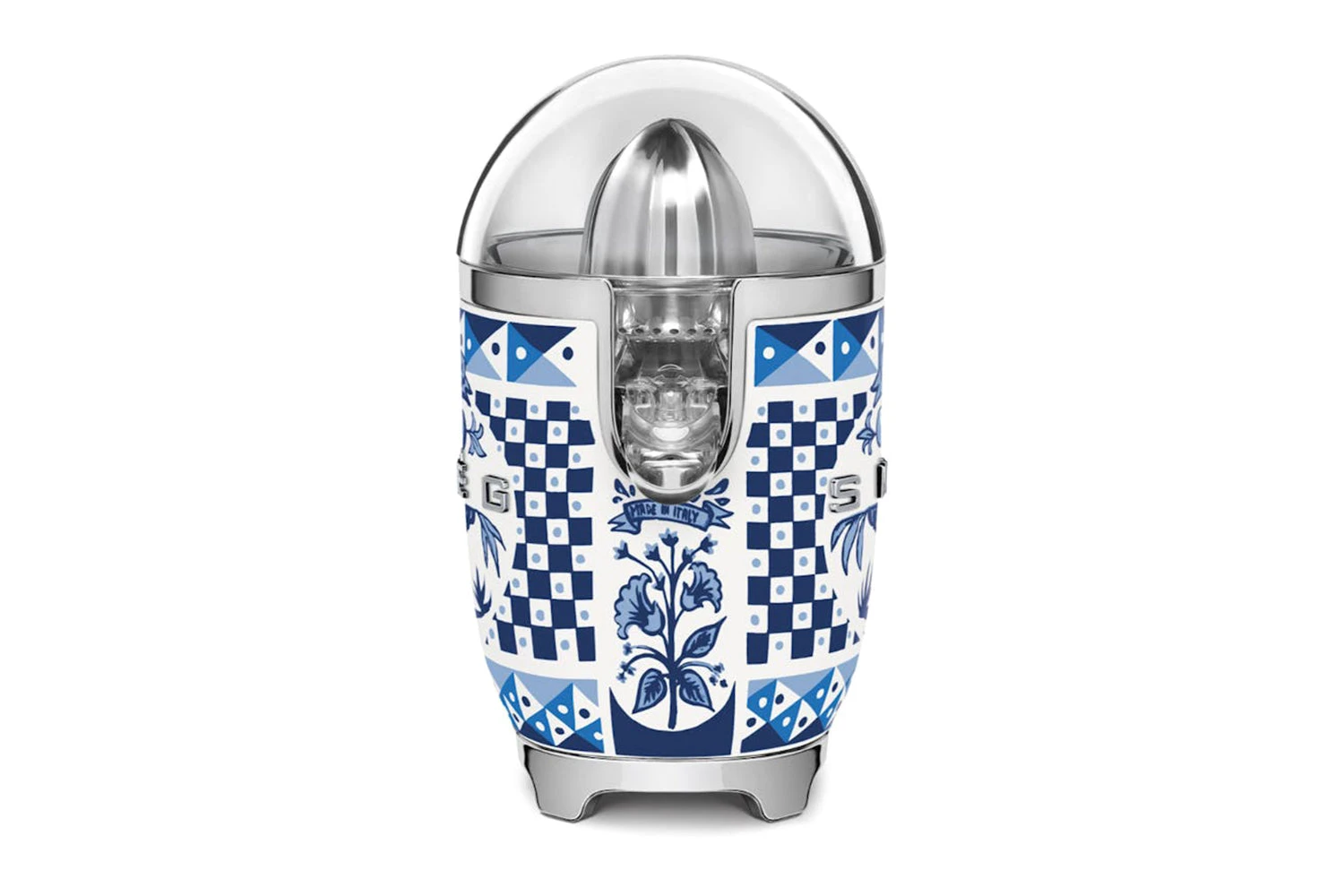 Smeg Dolce & Gabbana 50's Style Blu Mediterraneo Citrus Juicer | CJF01DGBUK 9 Smeg Dolce & Gabbana 50's Style Blu Mediterraneo Citrus Juicer | CJF01DGBUK - Image 7