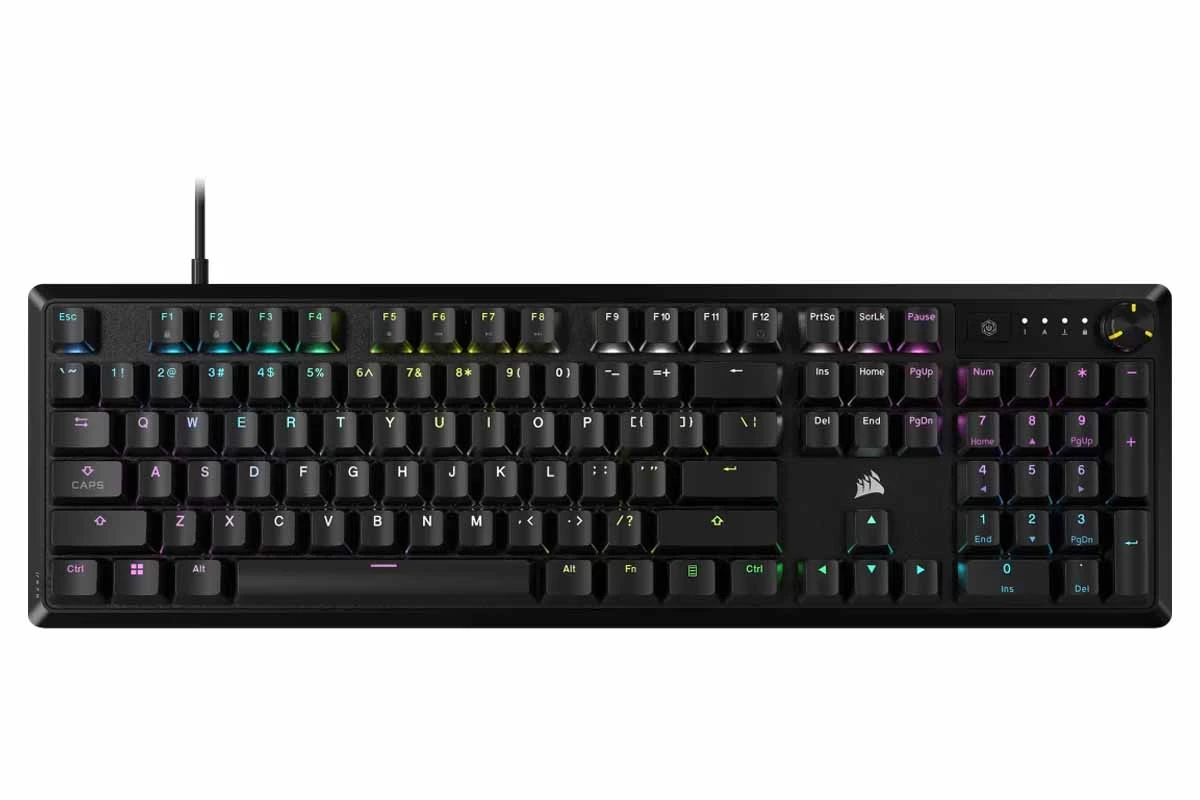 Corsair K70 Core RGB Mechanical Gaming Keyboard | Black 3 Corsair K70 Core RGB Mechanical Gaming Keyboard | Black