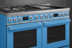 Smeg 120cm Portofino Dual Fuel Range Cooker | CPF120IGMPT | Turquoise 15 Smeg 120cm Portofino Dual Fuel Range Cooker | CPF120IGMPT | Turquoise -Home Appliances CPF120IGMPT 6