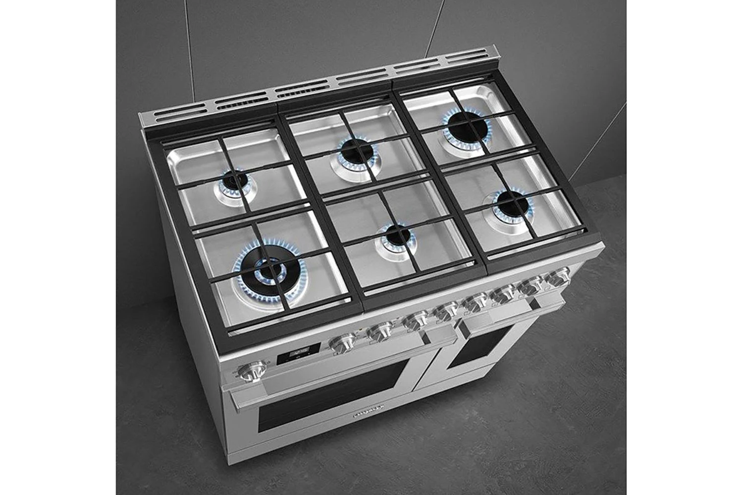 Smeg 90cm Portofino Dual Fuel Range Cooker | CPF92GMX | Stainless Steel 8 Smeg 90cm Portofino Dual Fuel Range Cooker | CPF92GMX | Stainless Steel - Image 6