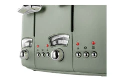 Delonghi Argento Flora 4 Slice Toaster | CT04GR | Green -Home Appliances CT04 6