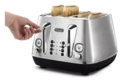 DeLonghi Distinta X Four Slot Toaster | CTI4003.M | Metal 9 DeLonghi Distinta X Four Slot Toaster | CTI4003.M | Metal -Home Appliances CTI4003.M 2