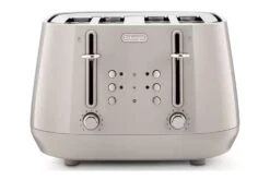 Delonghi Eclettica 4 Slice Toaster | CTY4003.BG | Beige