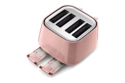 Delonghi Eclettica Playful 4 Slice Toaster | CTY4003.PK | Pink -Home Appliances CTY4003PK 2