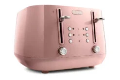 Delonghi Eclettica Playful 4 Slice Toaster | CTY4003.PK | Pink -Home Appliances CTY4003PK 3