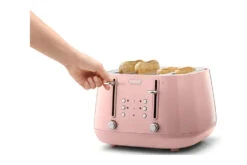 Delonghi Eclettica Playful 4 Slice Toaster | CTY4003.PK | Pink -Home Appliances CTY4003PK 4