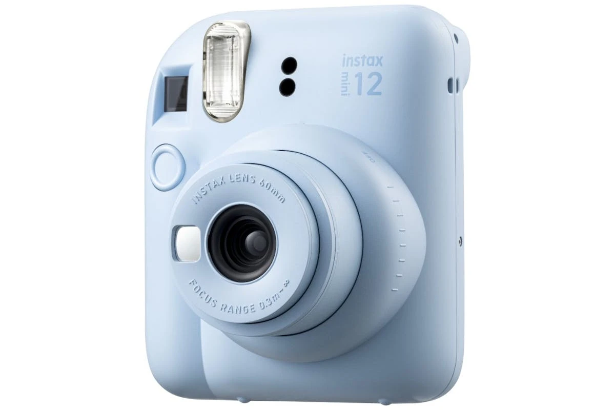 Fujifilm Instax Mini 12 Instant Camera Without Film | Pastel Blue 4 Fujifilm Instax Mini 12 Instant Camera Without Film | Pastel Blue - Image 2