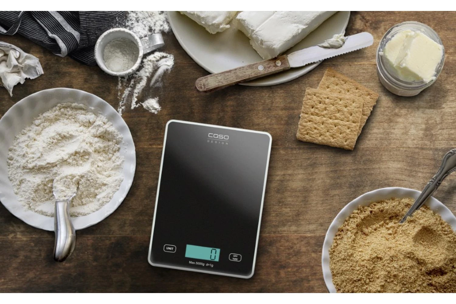 Caso Slim Kitchen Scales | 3210 4 Caso Slim Kitchen Scales | 3210 - Image 2