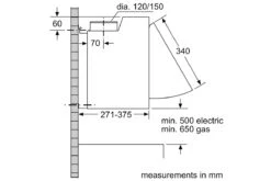 Bosch Series 2 60cm Integrated Cooker Hood | DEM66AC00B -Home Appliances Cooker Hood Bosch DEM66AC00B 5