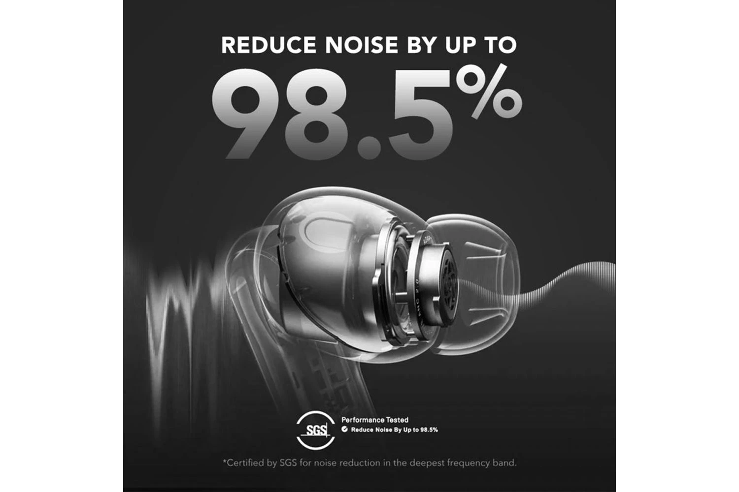 Soundcore Liberty 4 NC TWS Earphones | E71025930 | Black 7 Soundcore Liberty 4 NC TWS Earphones | E71025930 | Black - Image 5